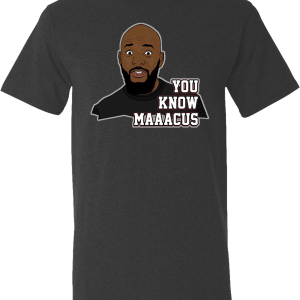 YouKnowMaaacus Official Logo Shirt in Grey